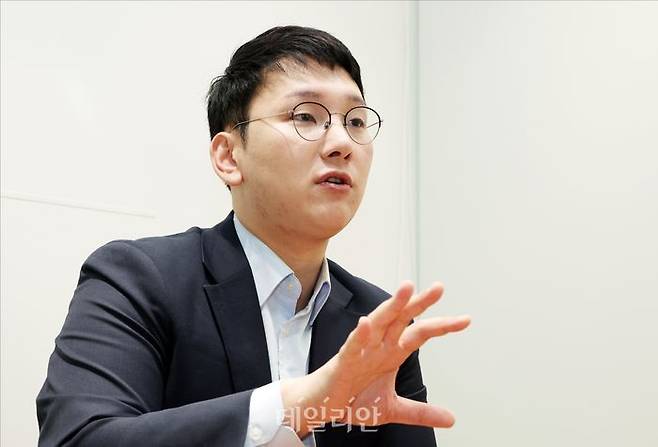 박민영 국민의힘 대변인이 지난 14일 오전 서울 여의도의 한 카페에서 데일리안과 인터뷰를 하고 있다. ⓒ데일리안 홍금표 기자