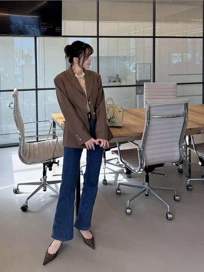 골프 선수에서 화장필 회사 CEO로 변신한 안신애의 모습. 안신애 제공