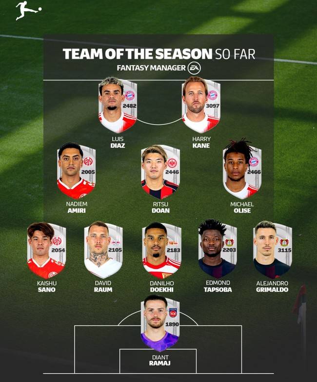 사진=분데스리가 SNS