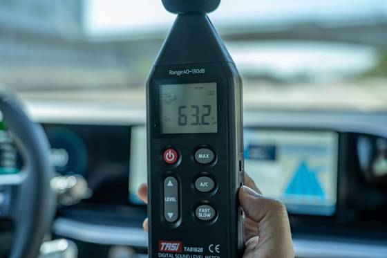 현대 그랜저 하이브리드 실내소음.