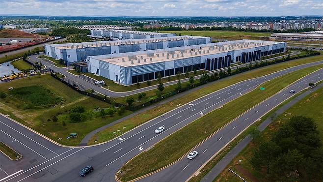 미국 버지니아주 데이터센터. AP연합뉴스