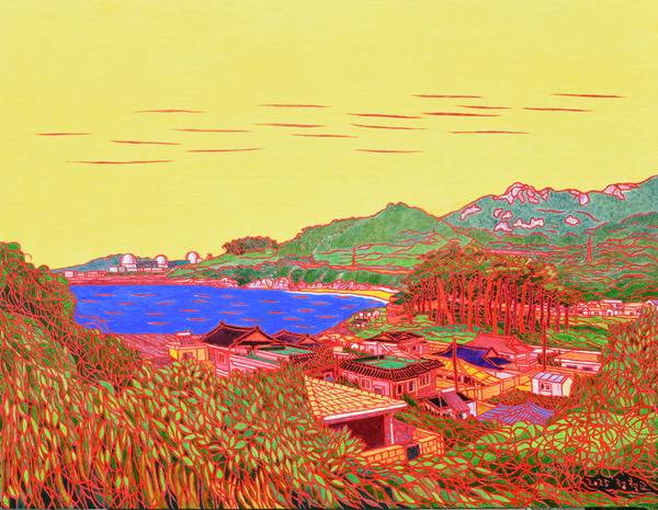 정철교 작가의 ‘영광 가마미 해수욕장’.  작가 제공