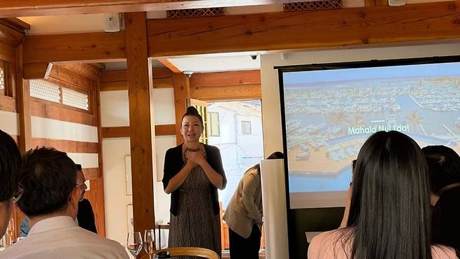 린다 렁 프린스 리조트 하와이 아시아 태평양 세일즈 매니저.  /사진= 강예신 여행+ 기자