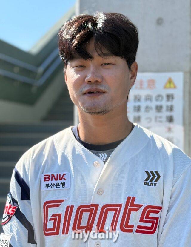 롯데 자이언츠 손호영./미야자키(일본) = 박승환 기자