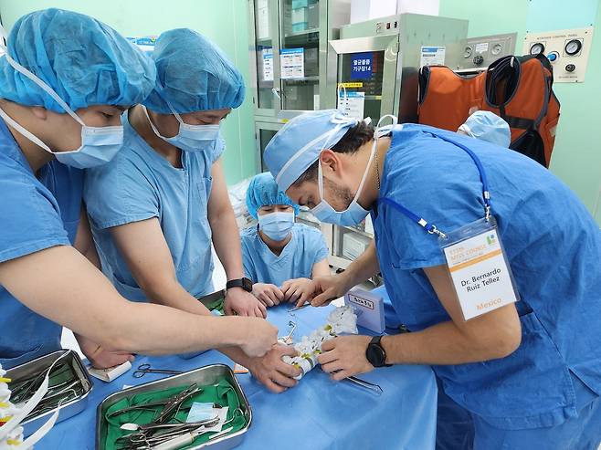 척추인대재건술 핸즈온