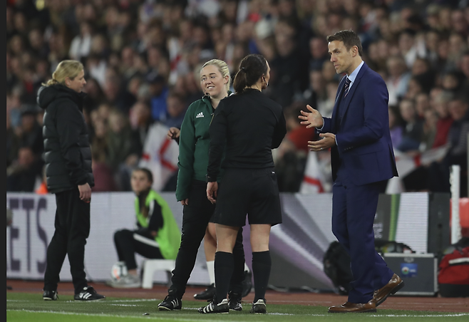 여성축구심판 자료사진. 게티이미지