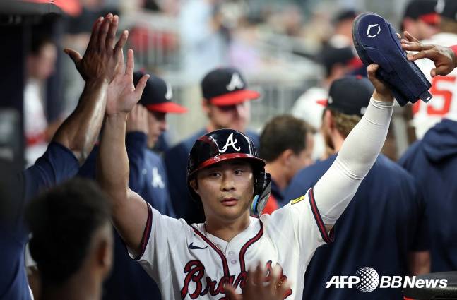 애틀랜타 시절 김하성. /AFPBBNews=뉴스1