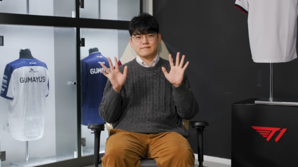 T1 원거리 딜러 구마유시 이민형. T1 공식 유튜브