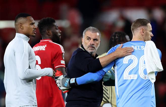 노팅엄 지휘 당시 포스테코글루 감독