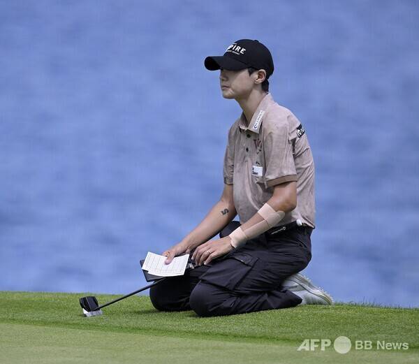 2025년 10월 미국여자프로골프(LPGA) 투어 롯데 챔피언십에 출전한 박성현 프로의 모습이다. 사진제공=ⓒAFPBBNews = News1 (사진을 무단으로 사용하지 마십시오.)