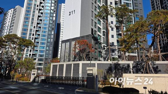 서울 동대문구 이문동 '래미안 라그란데'. 2025.11.14 [사진=이수현 기자]