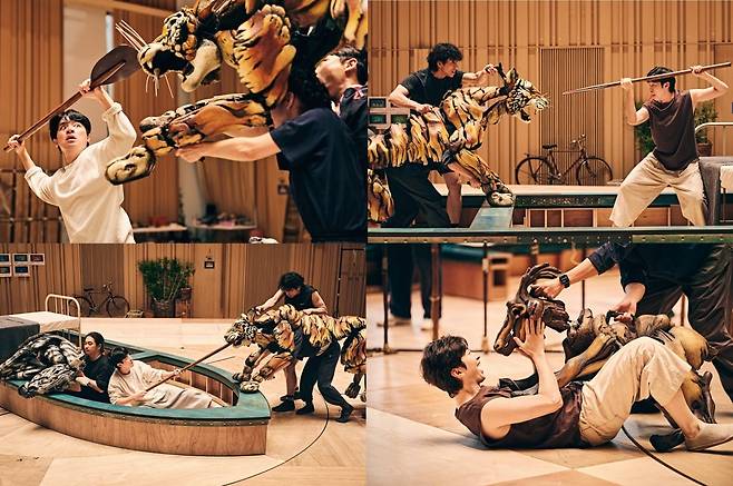 '라이프 오브 파이' 연습 현장 /사진=에스앤코 제공