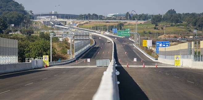 새만금-전주고속도로. 전북도 제공