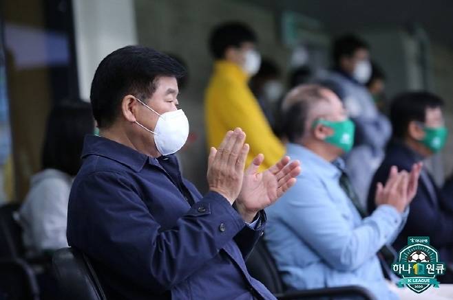 권오갑 한국프로축구연맹 총재. 사진=한국프로축구연맹