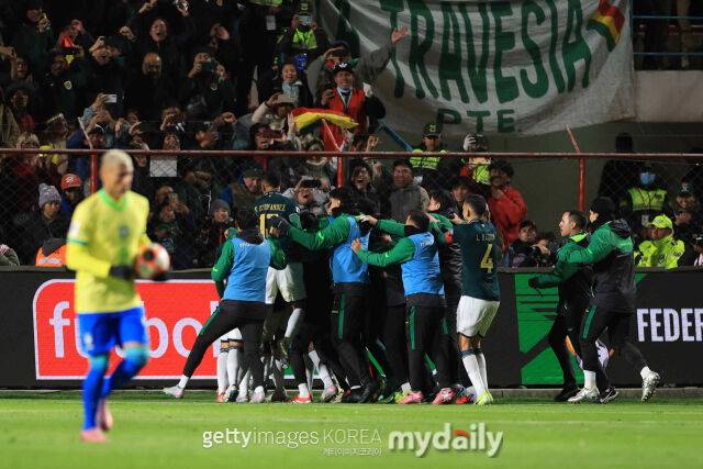 볼리비아 대표팀/게티이미지코리아