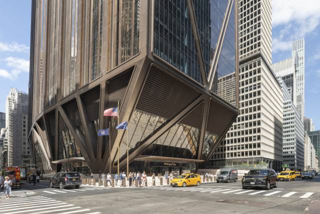 미국 뉴욕 맨해튼 JP모건 본사 전경. 사진 제공=JP모건