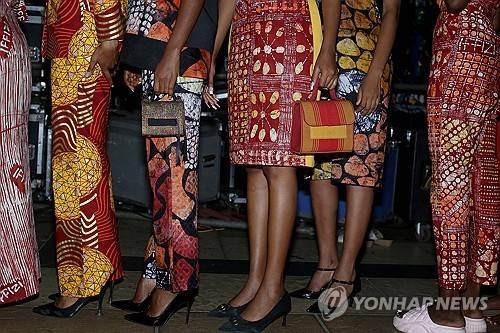 2024년 12월 나이지리아 라고스에서 열린 아프리카 패션위크  [EPA 연합뉴스 자료사진. 재판매 및 DB 금지]