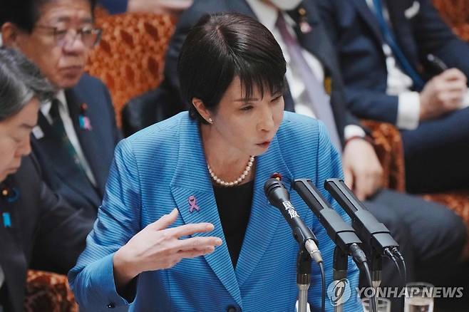 다카이치 사나에 일본 총리 [AFP 연합뉴스 자료사진. 재판매 및 DB금지]