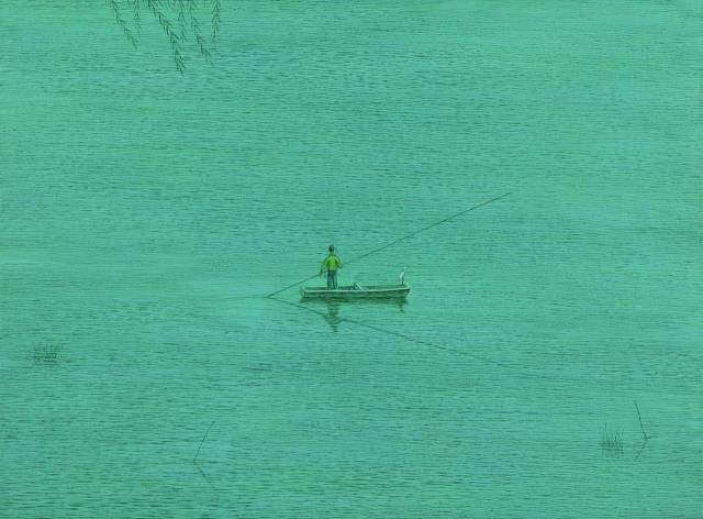 이인철, 흐르는 강물처럼Ⅰ, 2025. 작가 제공