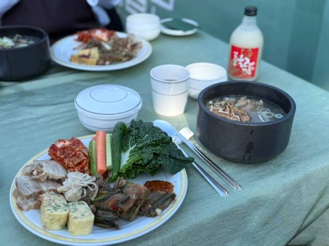 명월관 조리장이 준비한 메뉴들/사진=김다이 기자 @neverdie