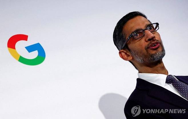순다르 피차이 구글 CEO. 로이터 연합뉴스