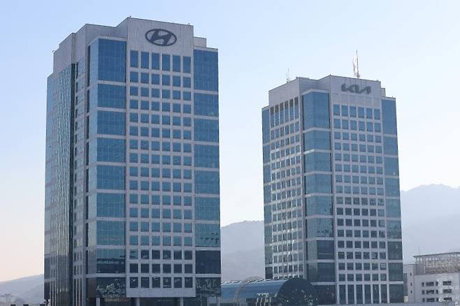 서울 서초구 양재동 현대자동차 본사 모습. 뉴스1.