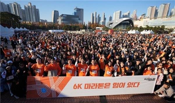 월드비전의 글로벌 6K 마라톤 캠페인. 월드비전 제공