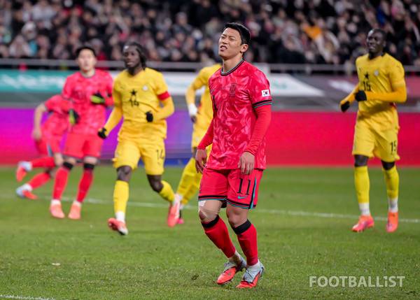 황희찬(남자 축구대표팀). 서형권 기자