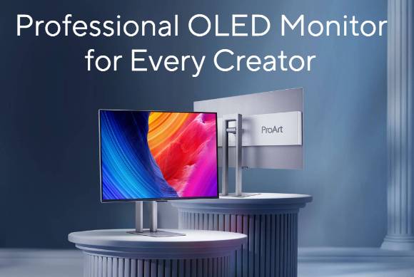 ASUS의 OLED 모니터. [사진=ASUS]