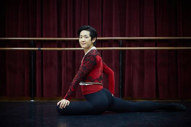 발레리노 박윤재. ⓒ문덕관, 한국경제신문 아르떼