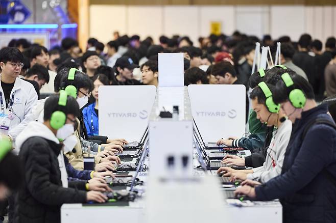 지스타 2025 BTC 현장 사진. 지스타조직위원회(한국게임산업협회) 제공
