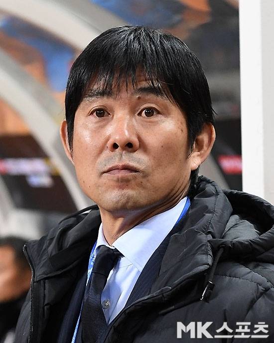 모리야스 하지메 일본 축구 대표팀 감독. 사진=MK스포츠DB