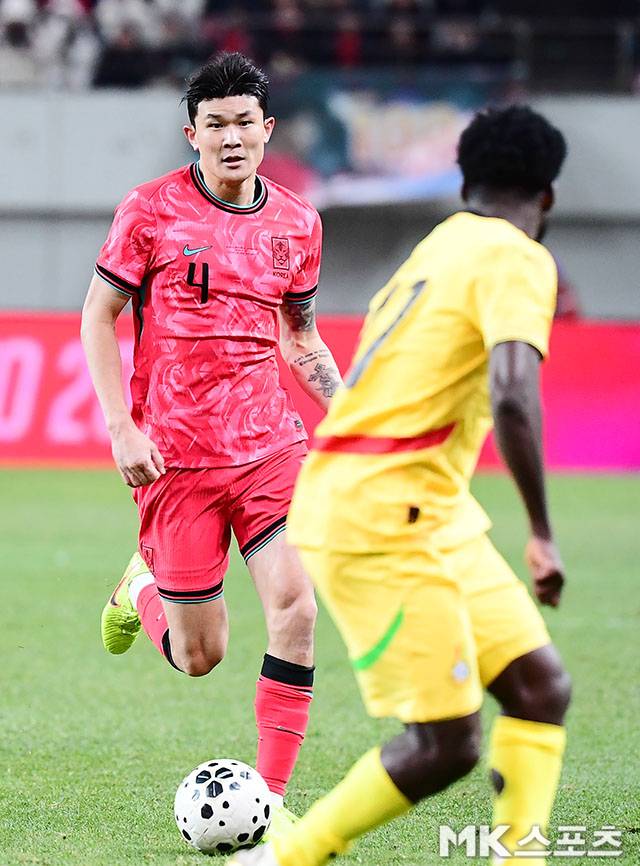 김민재가 이끈 대한민국 수비는 가나를 상대로 무실점했다. 사진(상암 서울)=김영구 기자