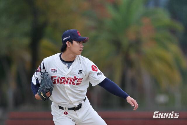 롯데 자이언츠 홍민기./롯데 자이언츠
