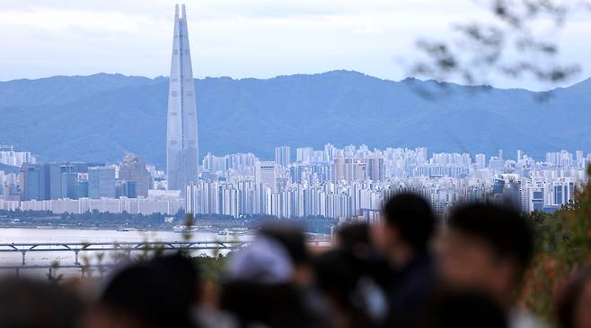 송파구 일대 아파트 단지 모습  [연합]