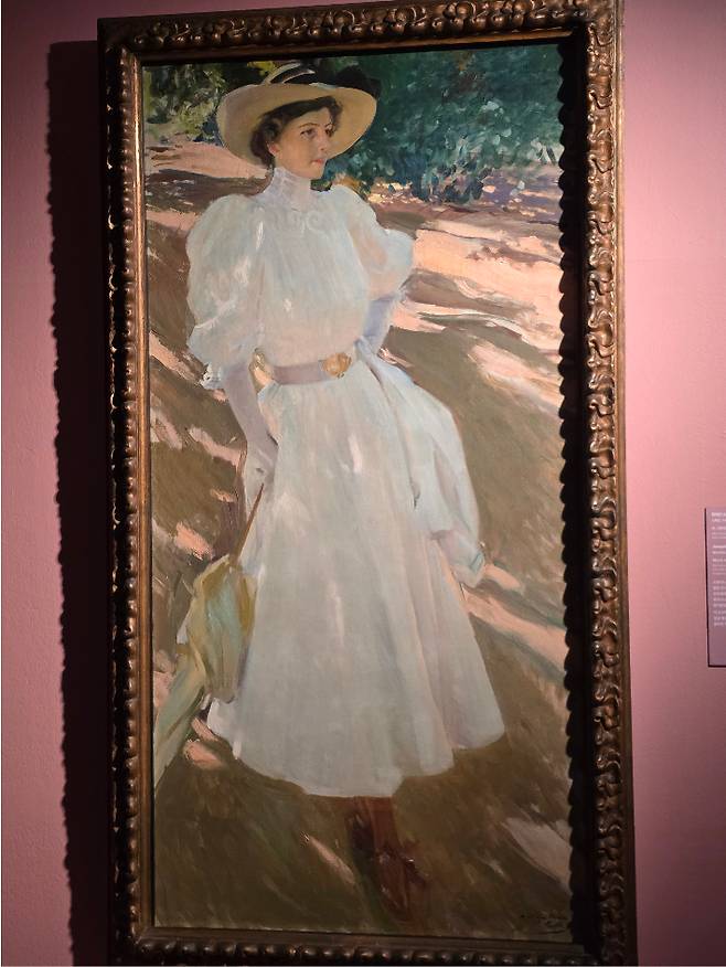 호야킨 소로야, '라 그랑하의 마리아', 캔버스에 유채(1907). 곽인숙 기자