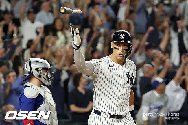 [사진] 양키스 저지. ⓒGettyimages(무단전재 및 재배포 금지)