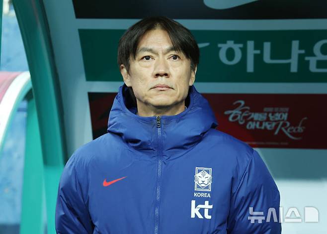 홍명보 한국 축구대표팀 감독. /사진=뉴시스