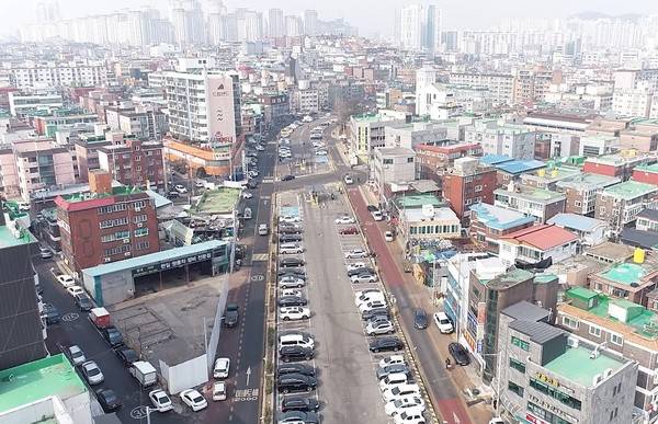 인천 남동구 만수천 복개구간 [사진 = 남동구청]