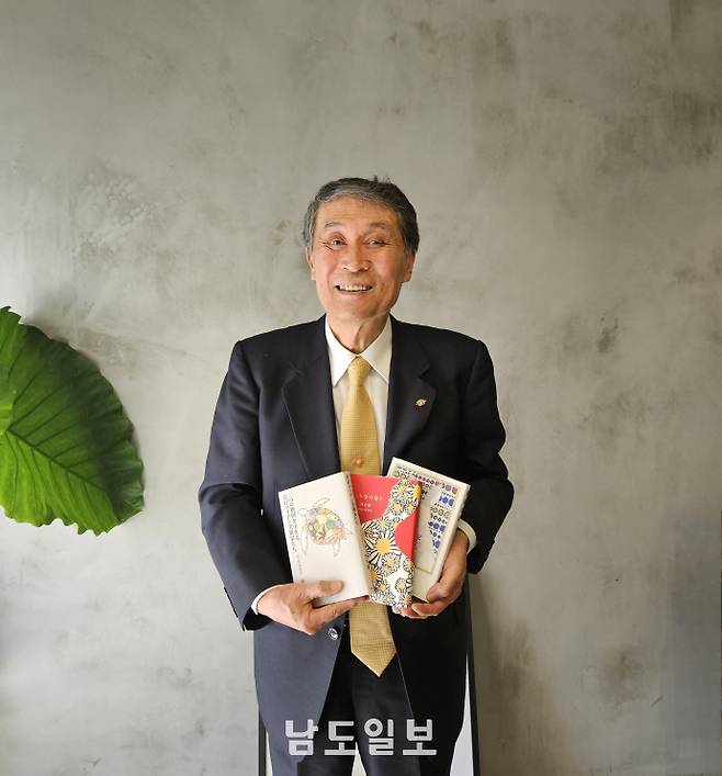 하정웅 광주시립미술관 명예관장. /정유진 기자 jin1@namdonews.com