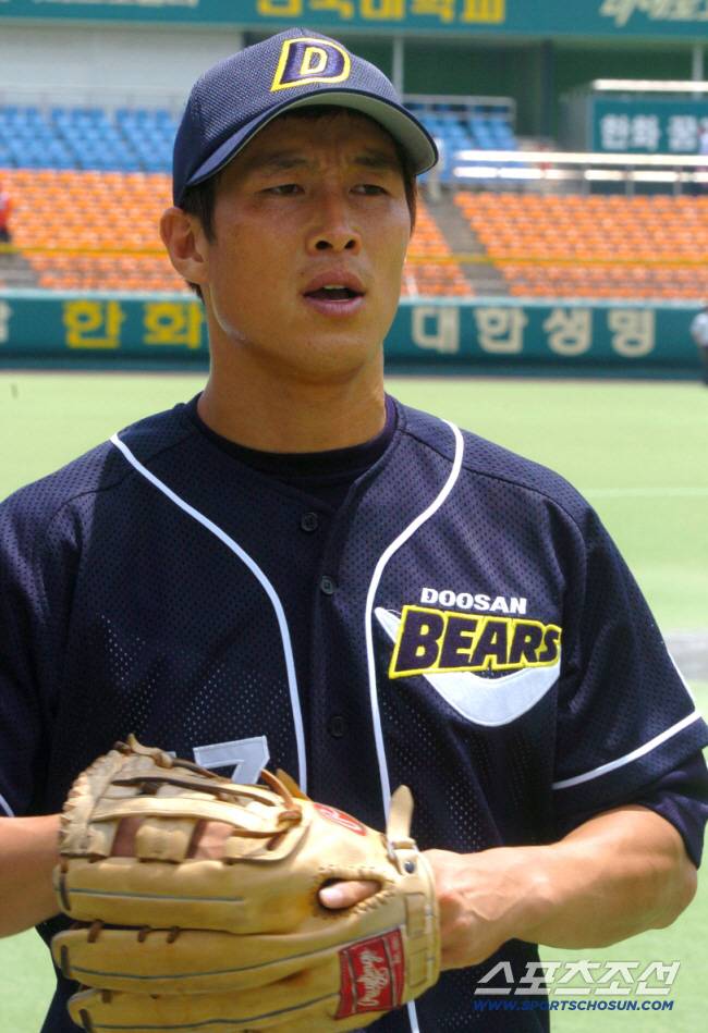 두산 선수시절 임재철 감독.