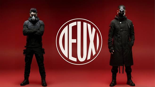 힙합 듀오 듀스가 28년 만에 신곡 '라이즈' 발매 소식을 전했다. 사진=연합뉴스(와이드컴퍼니 제공)