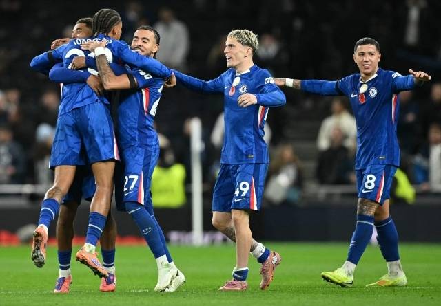 첼시 선수들. 사진=AFP=연합뉴스