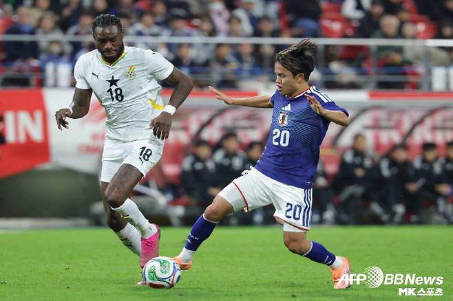 쿠보(사진 오른쪽). 사진=AFPBBNews=News1