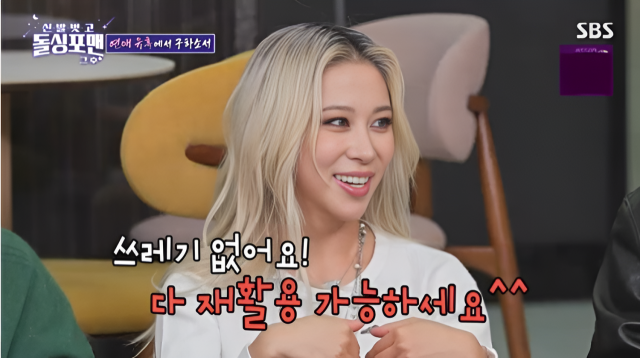 가수 다영./ SBS '신발 벗고 돌싱포맨'