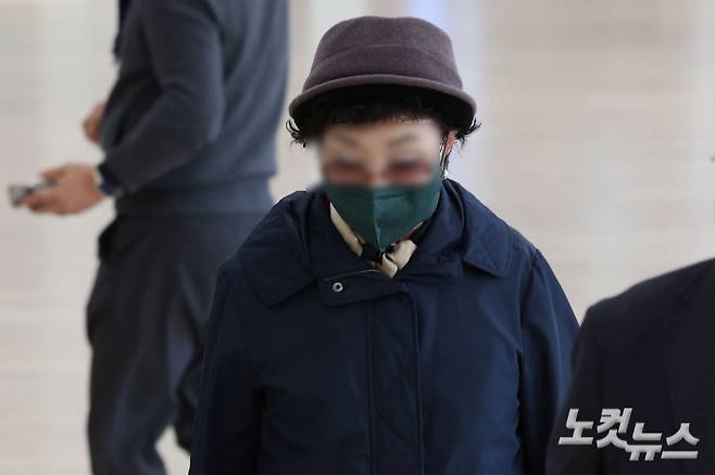 김건희 씨의 모친 최은순 씨. 류영주 기자