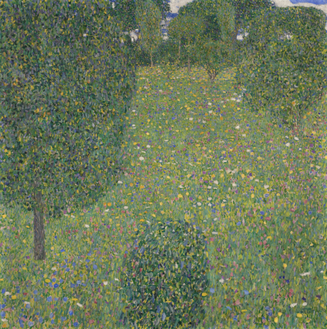 구스타프 클림트, ‘꽃피는 초원(1908)’. 사진 제공=소더비