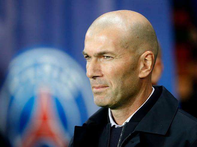 지단이 감독으로 PSG 합류에 합의했다는 보도가 나왔다. 트위터 제공