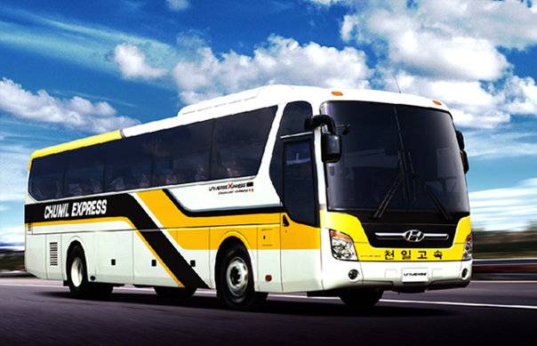 천일고속 버스. 천일고속 제공