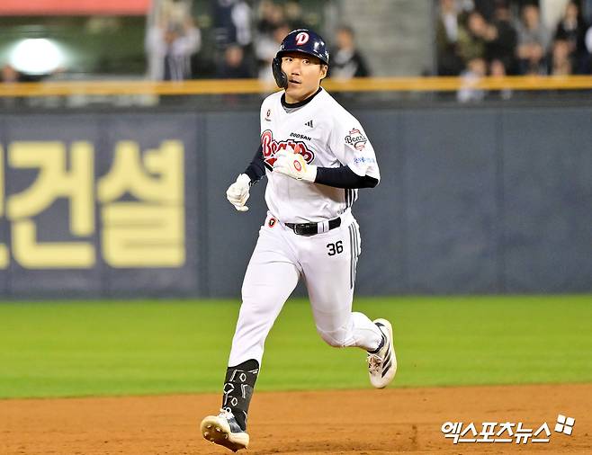 두산 베어스 외야수 추재현이 11월 19일 열린 2026 KBO 2차드래프트에서 키움 히어로즈로 이적했다. 사진 엑스포츠뉴스 DB